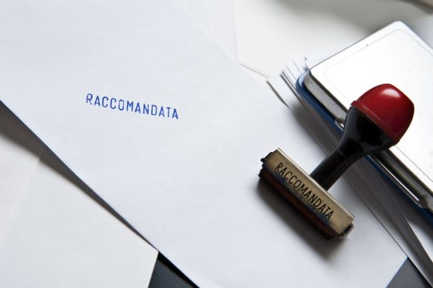 Lettera dove scrivere destinatario