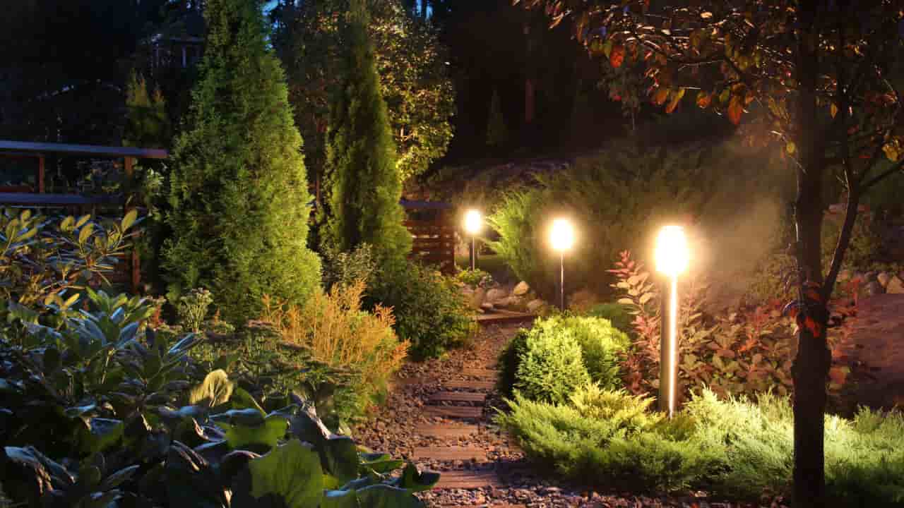 illuminare giardino senza elettricità