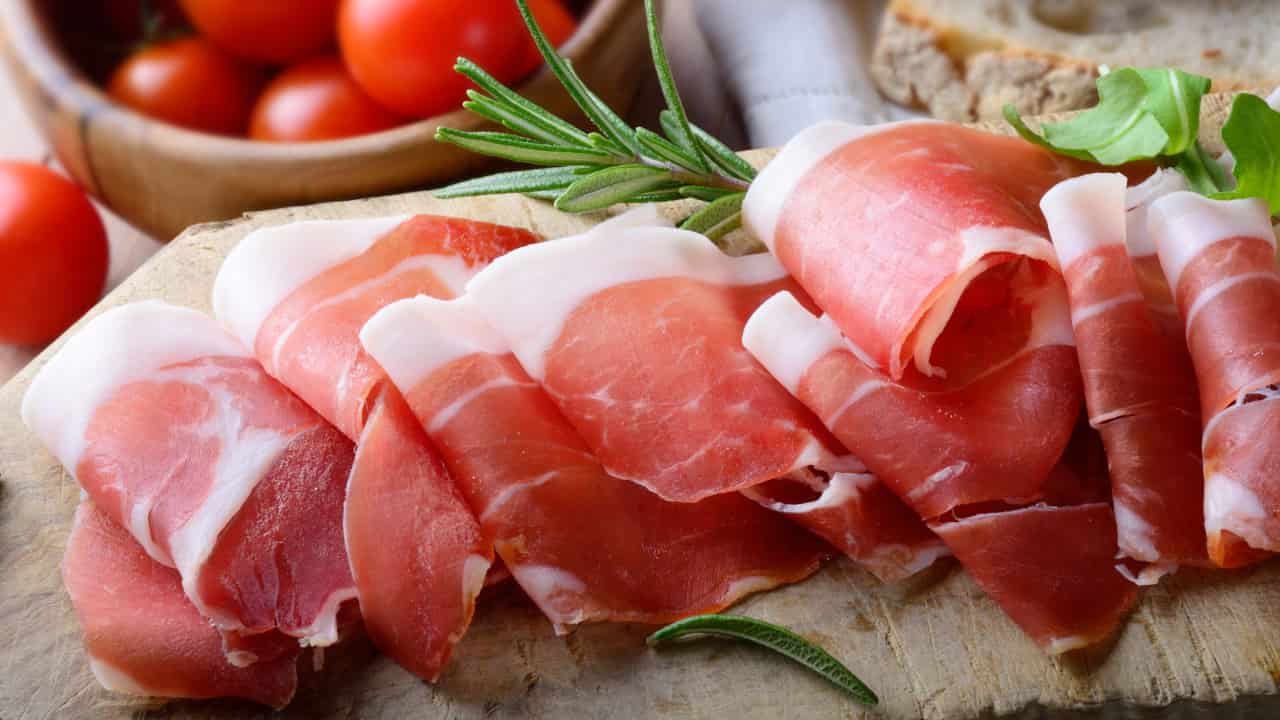 prosciutto crudo consumo