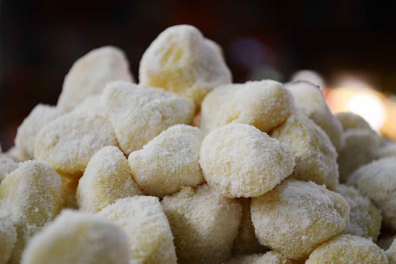 Gnocchi di patate fatti in casa pronti