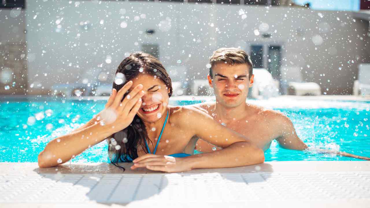 Bruciore agli occhi in piscina