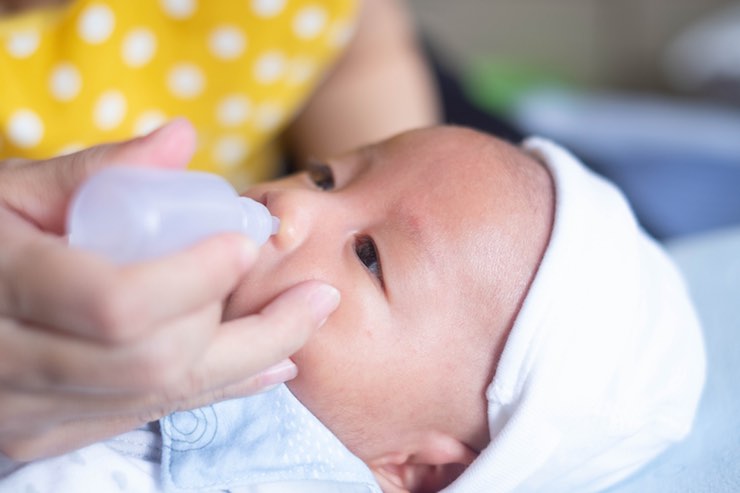 lavaggi nasali neonato