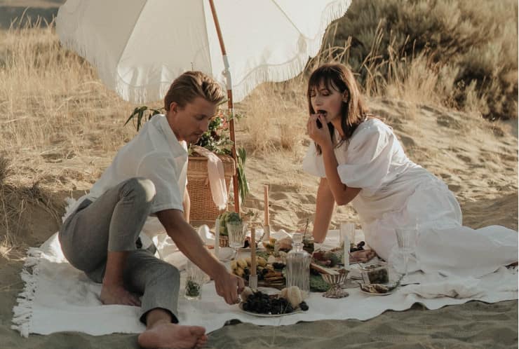 mangiare spiaggia galateo