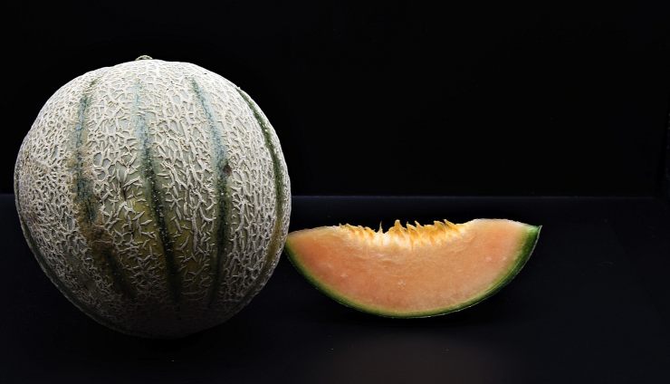 pulire e porzionare correttamente un melone