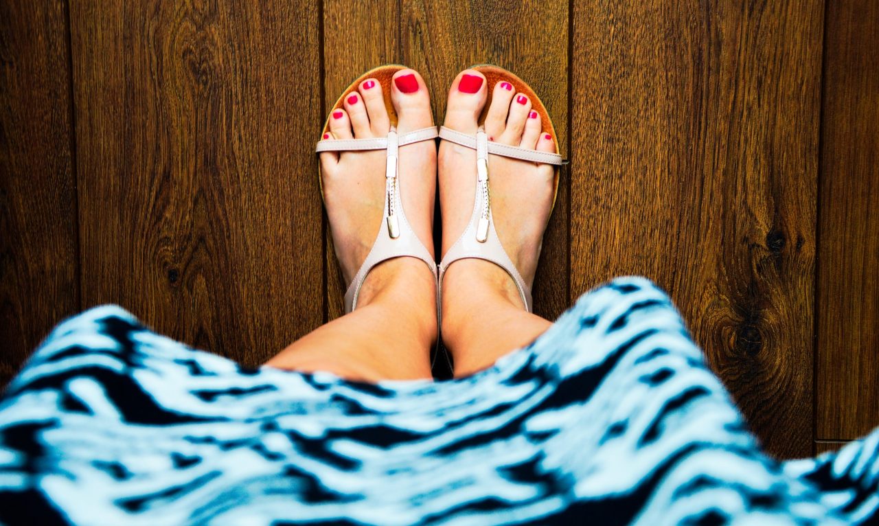 Pedicure impeccabile