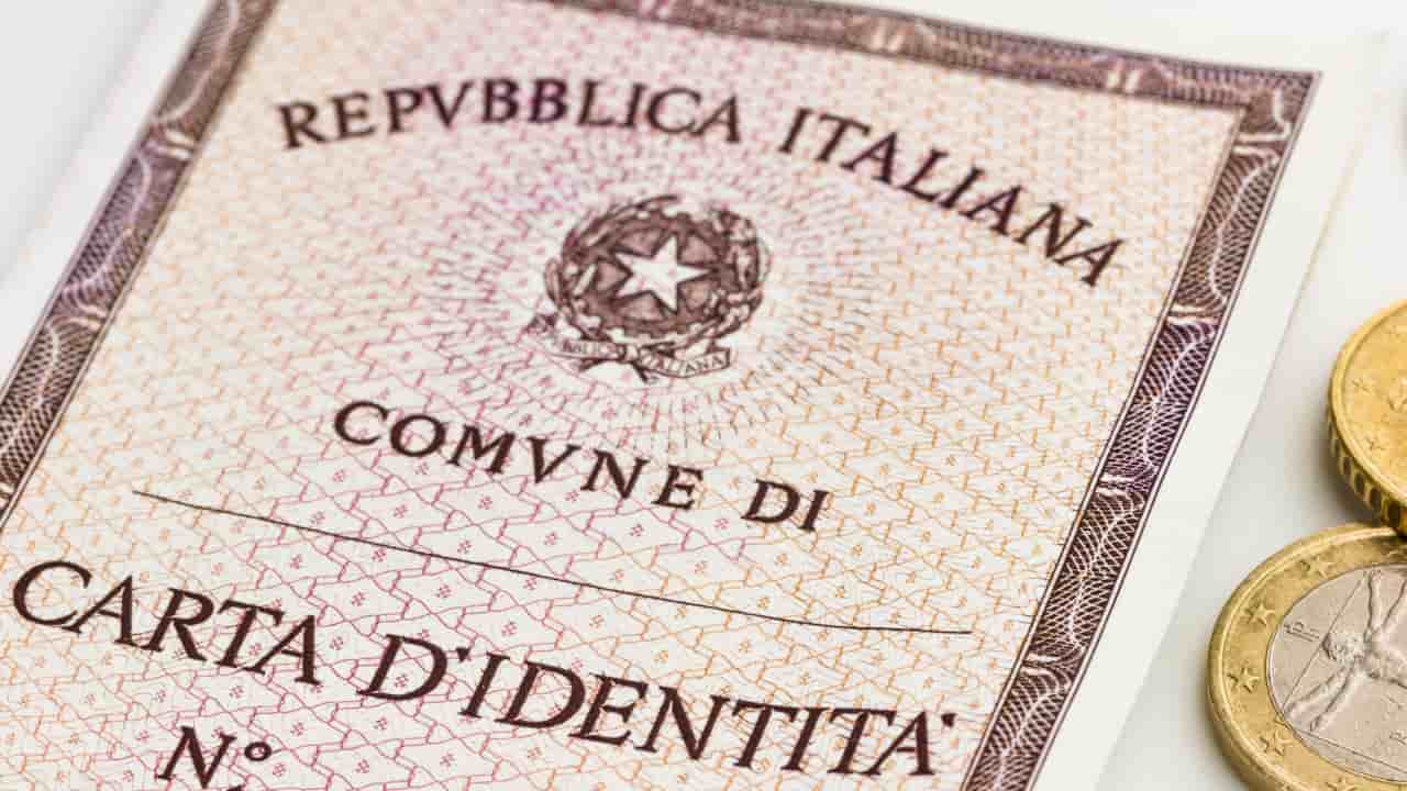 carta identità bambini ragazzi