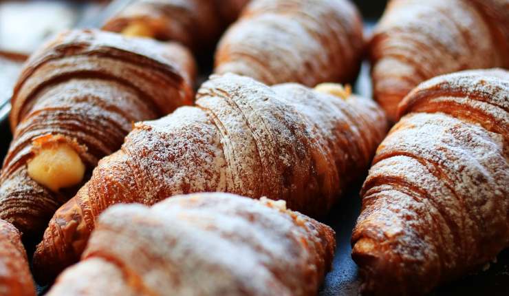 Croissant, cornetto e brioche