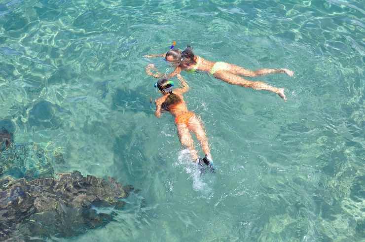 SNORKELING ACQUA DI MARE