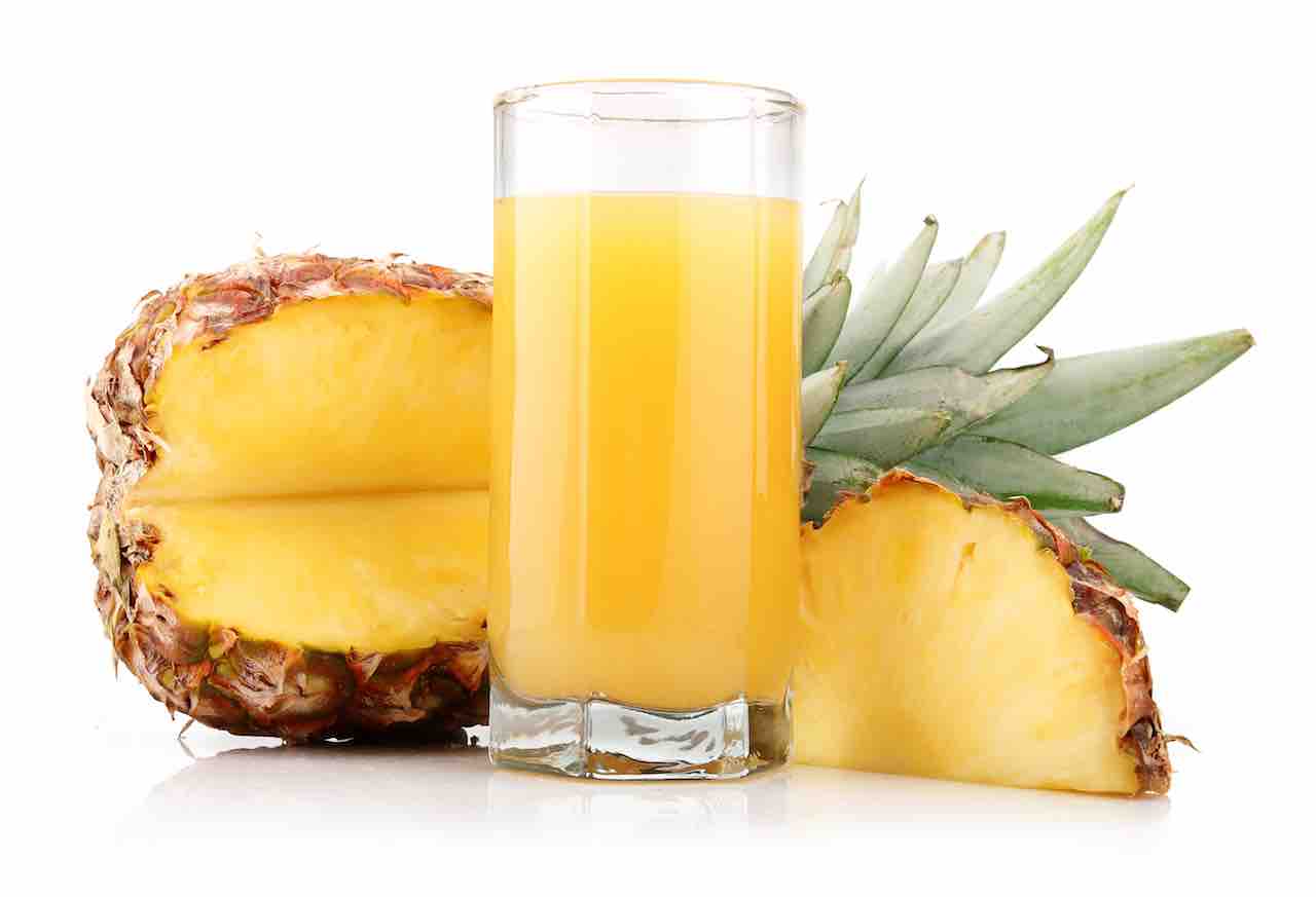 ananas maturo succo