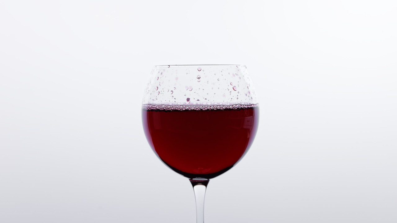 bicchiere vino medico