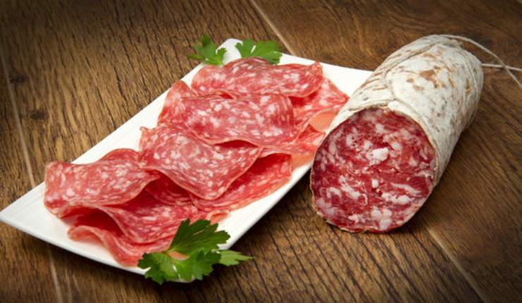 Salame con pelle