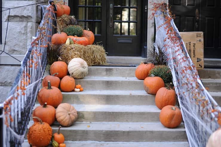 halloween abbellire casa