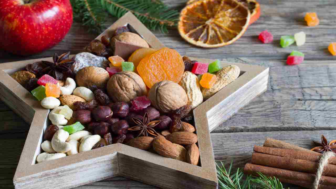 Frutta secca per Natale