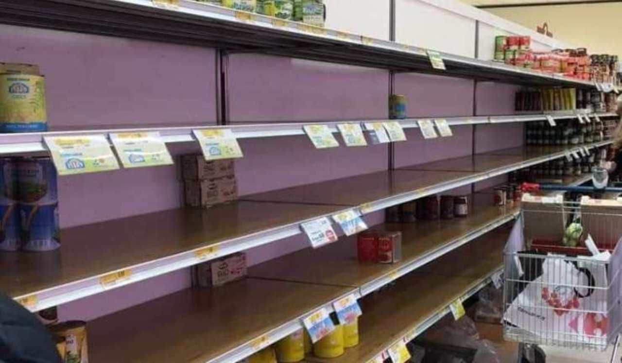 Allarme supermercati scorte cibo via - NonSapeviChe