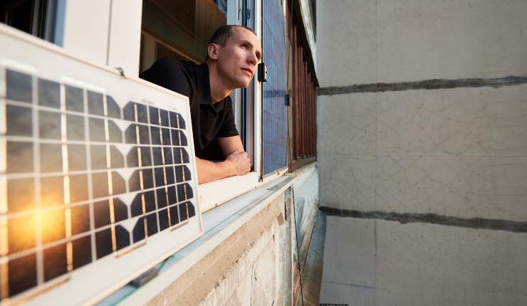 fotovoltaico balcone