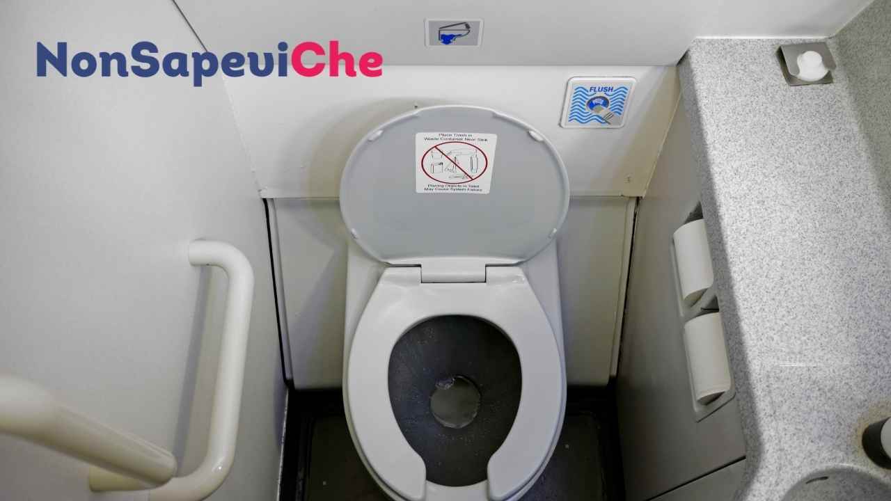 Ecco perche non dovete utilizzare la carta igienica in aereo