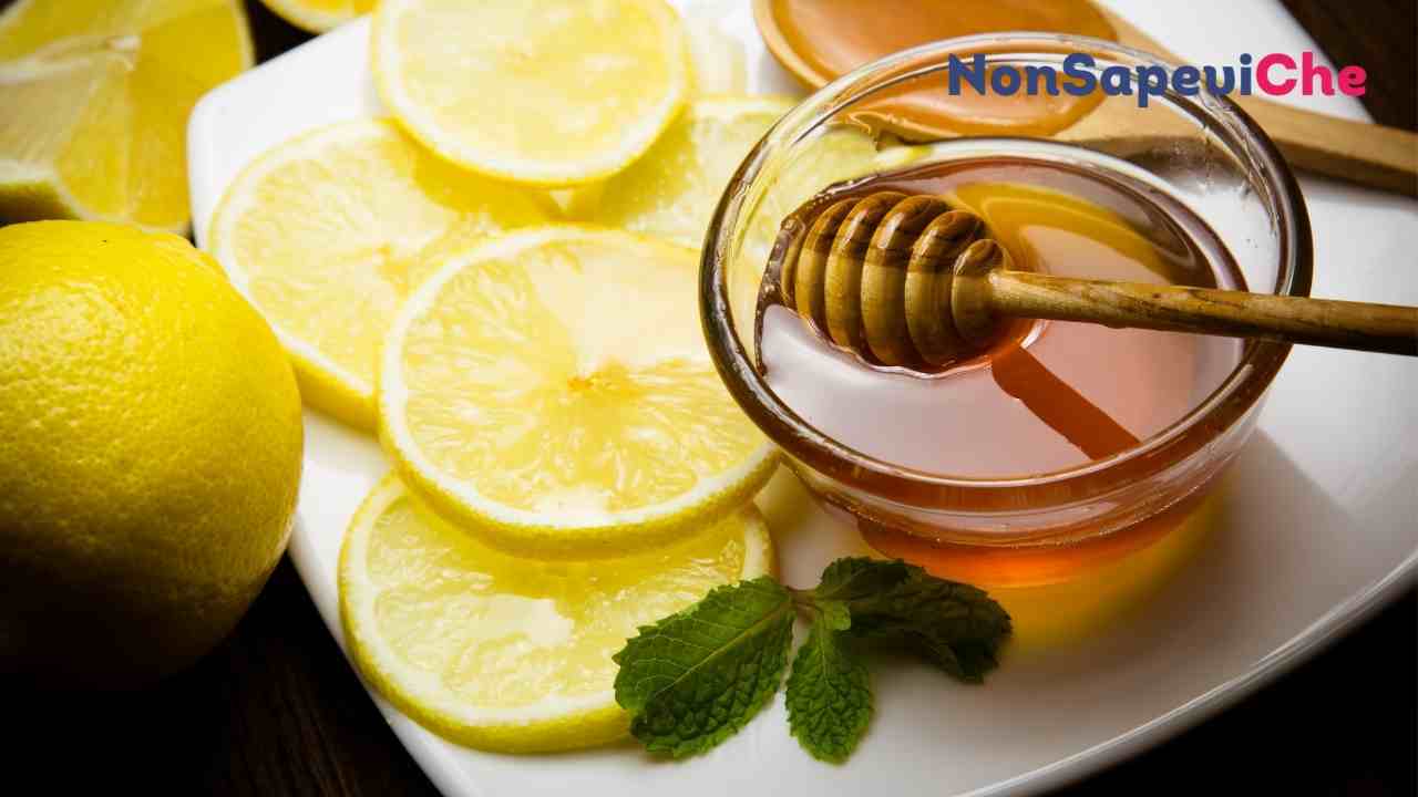 mix di miele limone per cosmesi