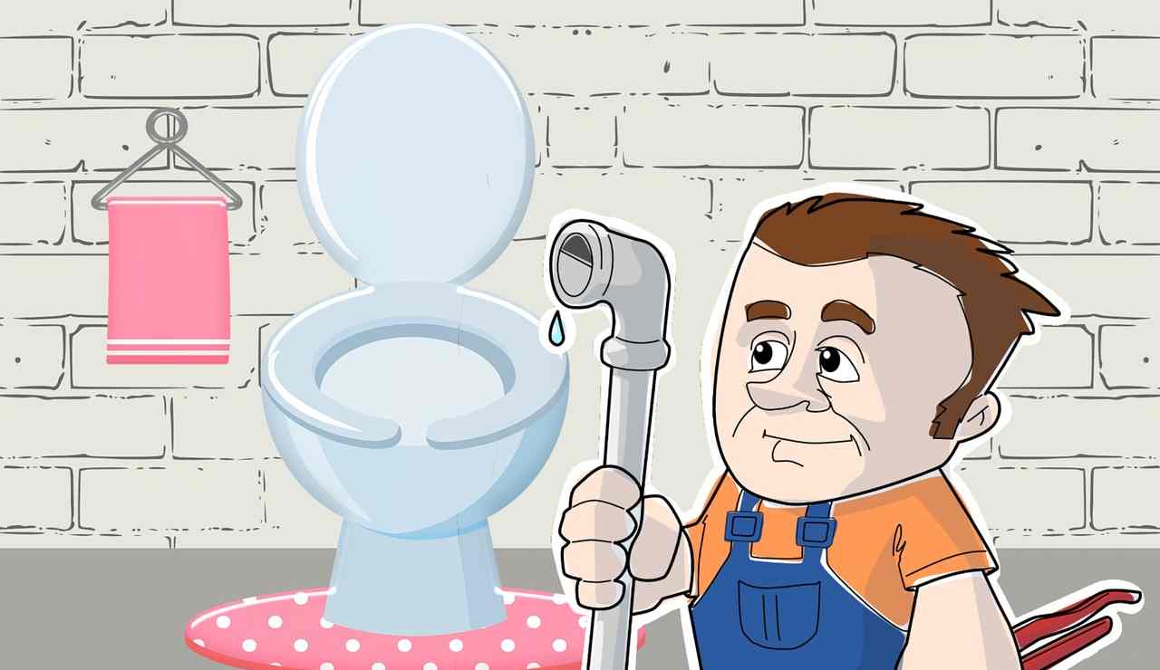 se il wc é ostruito non contattare l'idraulico, ecco i rimedi