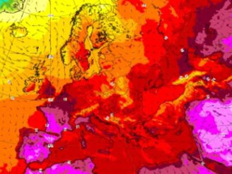 Caldo record non solo in Italia dove - NonSapeviChe